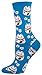 Socksmith Women's Crew Socks (Lucky Cat - Cornflower Blue, One Size)