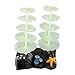 Saim Glowing Effect Artificial Plastic Plant for Aquarium Decor Fish Tank Ornament