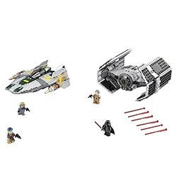 LEGO Vader's TIE Advanced vs. A-Wing Starfighter
