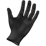 Amazon.com: Black Nitrile Gloves, Powder Free, Latex Free