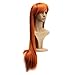 AISHN Wigs,31.5 inch(80cm) Colorful Long Straight Wig with Wig Cap for Cosplay,Party