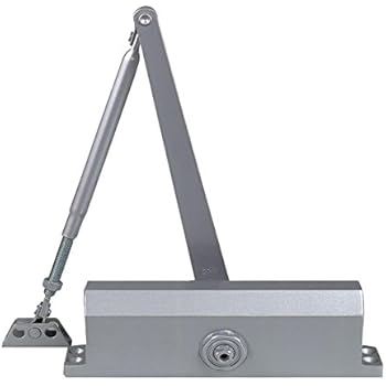 Dynasty Hardware 3000-ALUM Commercial Grade Door Closer, Size 3 Spring, Aluminum