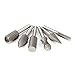 Drillpro 6pcs Double Cut Cylinder Tungsten Carbide Rotary File Cutter Bit 6mm Shank Tungsten Engraving Grinding Bit for Rotary Tools