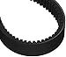 D&D PowerDrive 2J668 Bridgeport Machines Replacement Belt, VS Section, Rubber