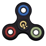 Fidget Spinner Clear Fluorescence Stress Reducer Fidget Toys Hand Spinner For ADD ADHD Anxiety and Autism Adult Kids Y197-BLA NEW