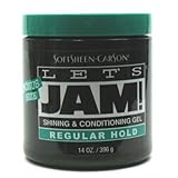 Lets Jam Shining & Conditioning Gel 14oz Regular Hold