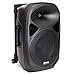 LyxPro 12 Inch Active PA Rechargeable Battery Speaker System, Bluetooth, MP3, USB, SD Card Slot, Foldable Carry Handle, Easy Carry Wheels-SPA-12 BATthumb 3