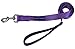 Downtown Pet Supply 6ft Heavy-Duty Dog Leash - Padded Comfort Handle & Stainless Steel Fastener - Durable Training Leash - 1in Wide - Purple