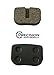 Premium Front Rear Disc Caliper Brake Pads (Set of 2) - Heavy Duty Replacement Brake Shoes (6mm) - Compatible with Baja, Motovox Mini Bikes, Chinese Gas Scooters, Pocket Bikes, 97cc 2.8hp DB30