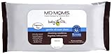 Baby Wipes by MD Moms - Eczema Approved Hypoallergenic Towelettes for Sensitive Skin (Fragrance Free)