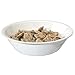 Set of 8 | Premium Quality White Plastic Cereal/Soup Bowls