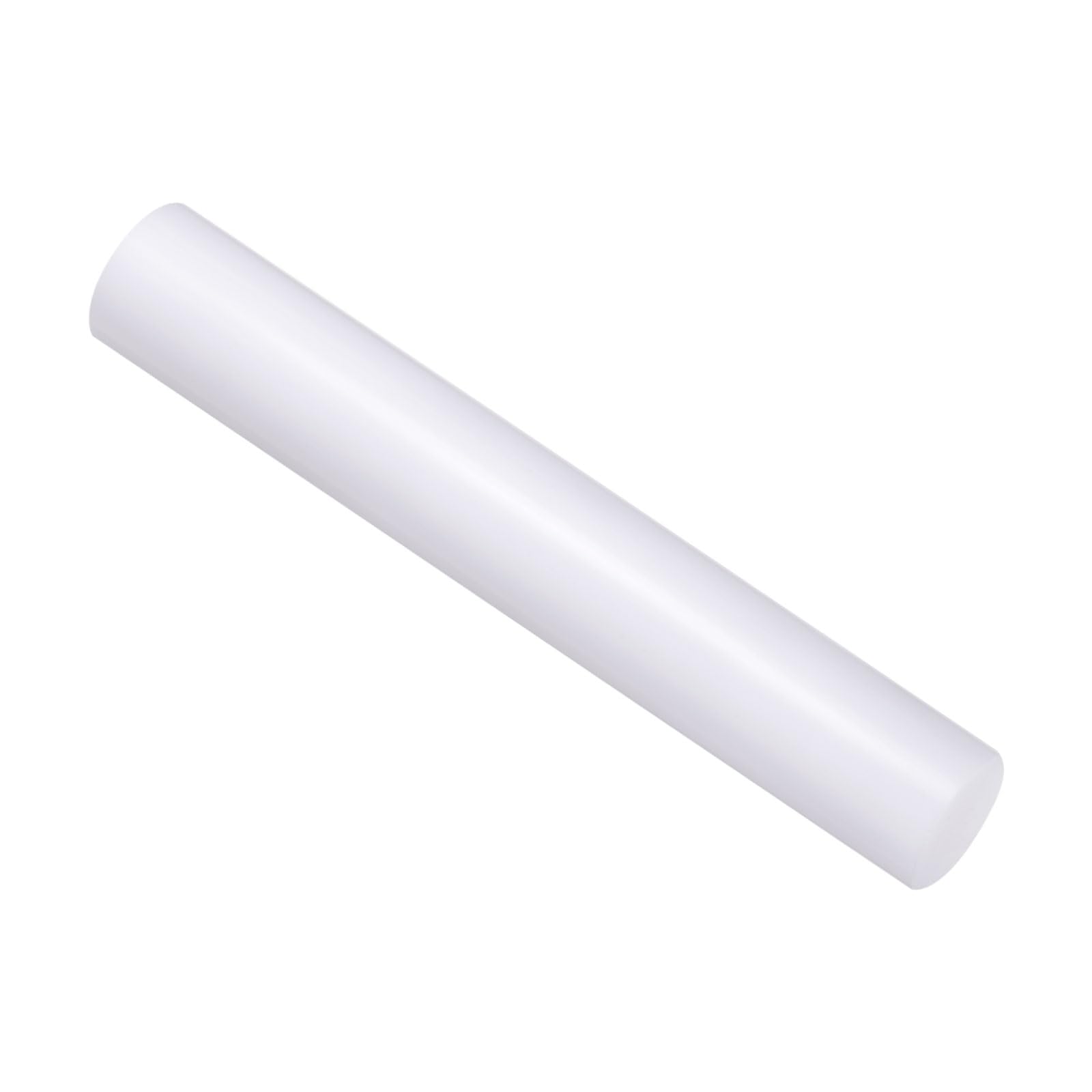 CoCud Acrylic Clay Roller, 6 Inch Length 1 Inch Dia., Acrylic Non-Stick Rolling Pin Roller White - (Applications: for Shaping Sculpting)