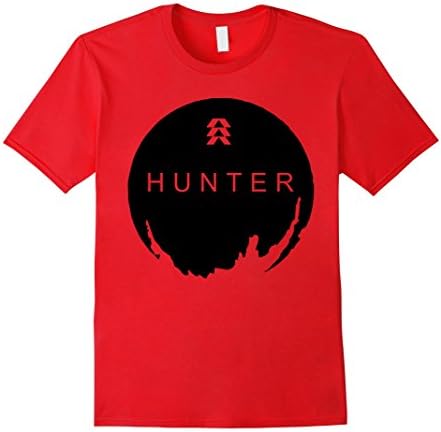 Mens Hunter Is My Destiny Large Red