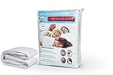 GoodGram Hypoallergenic Waterproof Anti BedBugs/Dust Mites Zippered Mattress Cover Protector with Bed Bug Blocker - Assorted Sizes (King)