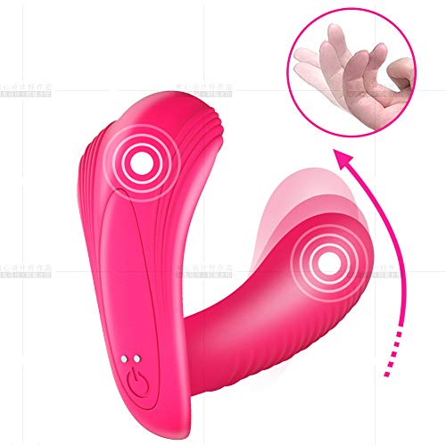 Wearable Wand Massager, Heating Rechargeable Vibration Body Massager Silicone Depth Waterproof, Multi-Speed Shock Modes Personal Massager Full Relief The Pain of Back Neck Shoulder - Thumbnail 2