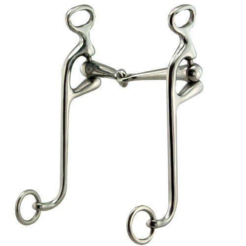 Coronet Loose Cheek Walking Horse Bit, 5-Inch