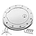 Compatible with Jeep Wrangler TJ/LJ Fuel Gas Tank Door with Lock & Keys (Chrome)
