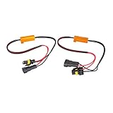 Dromedary 9005 HB3 LED Bulbs Headlight DRL No Error Load Resistor No Flickering Decoder 2PCS