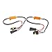 Dromedary 9005 HB3 LED Bulbs Headlight DRL No Error Load Resistor No Flickering Decoder 2PCS