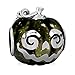 Authentic BELLA FASCINI Halloween Jack O Lantern Pumpkin Bead Charm - Sterling Silver - Fits Bracelets