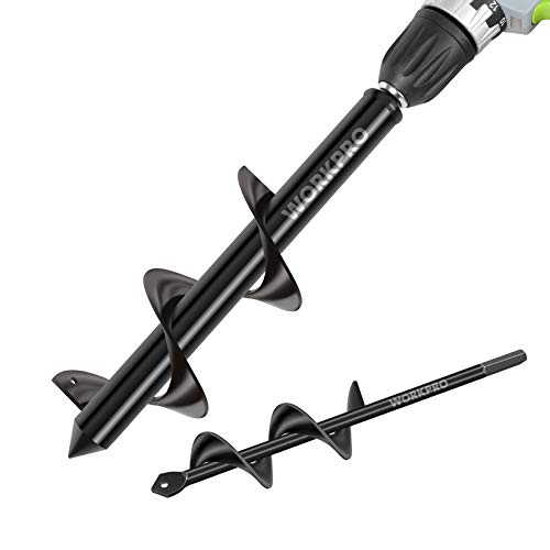 WORKPRO 2-Piece Auger Drill Bit, 1.6\