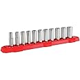 CRAFTSMAN Socket Set, Metric, 3/8" Drive, 6 Pt., 11Piece (CMMT12045)