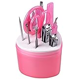 ETTG Manicure Pedicure and Makeup Set with Apple-shaped Pack(10 pcs)