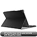 INFILAND Case with Keyboard Compatible with Asus ZenPad Z10 Model# MSQP001/ ZT500KL 4G LTE 9.7-inch Tablet, Black