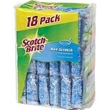 Scotch Brite Blue Non-Scratch Scrub Sponges 21 PACK 3M Individually Wrapped NEW
