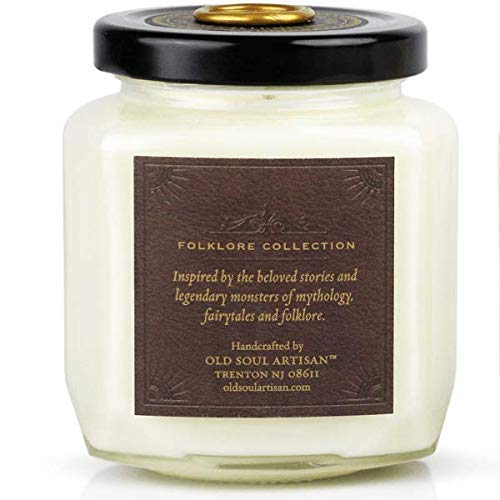 Kraken - Driftwood, Tobacco, Leather Candle Scented Soy Norse Mythology Sea Monster Cthulhu - 9 oz