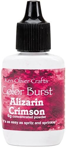Ken Oliver Crafts - Color Burst Watercolor Powder - Alizarin Crimson by Ken Oliver Crafts