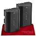 Canon Battery Pack LP-E6N 2-Pack for Canon EOS Digital SLR 60D, 70D, 80D, 5DMKII, MKIII, Mark IV, 5DS 5DS R, 6D, 6DMKII, 7D, 7DMKII, EOS R, primary