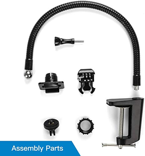 Pipishell-15-inch-Webcam-Stand-Enhanced-Flexible-Gooseneck-Webcam-Arm-with-Jaws-Clamp-Clip-Desk-Mount-Holder-for-Logitech-Webcam-C930eC920C930-C922-C922x-Brio-4K-C925eC615-GoPro-Hero-8765