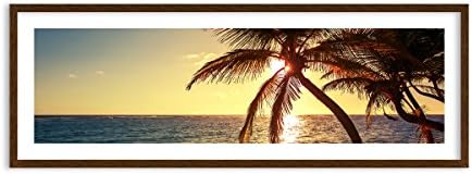 Picture in a wenge wooden frame - Picture in a frame - Canvas Picture - 140x50cm ( 55,1x19,7" ) - 3180 - wall art print - Image printed on canvas - art on canvas - Art print Images - F1MAB140x50-3180