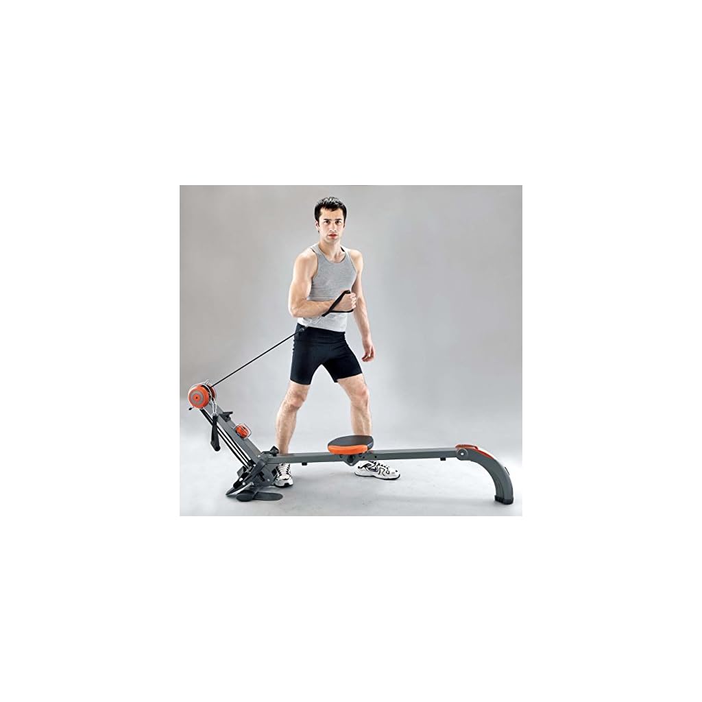 Body Sculpture BR3010 Rower and Gym Adjustable Resistance Builtin