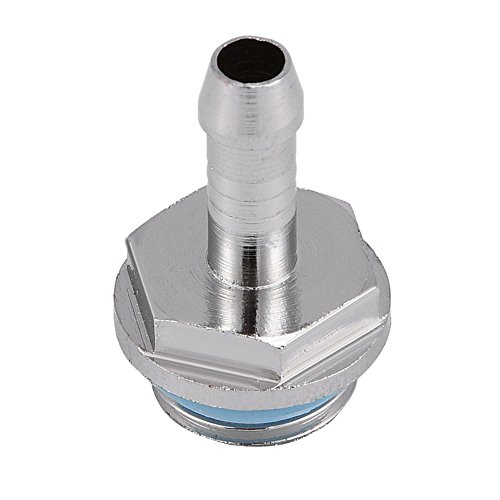Richer-R-6Pcs-Conector-Tubos-Manguera-para-Refrigeracin-por-Bloques-de-Agua-ComputadoraAccesorios-de-PC-Water-CoolingKit-de-Sistema-Refrigeracin-Lquida-de-Agua-CobreChapado-de-Cromo6-mm