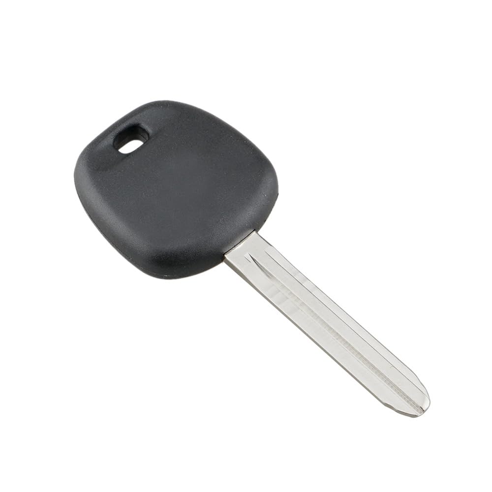 MACHSWON Car Key Replacement Uncut Transponder Ignition for Toyota with 67 Chipped Toy44d-pt