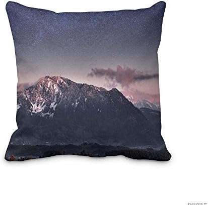 Tumblr Scenery Backgrounds New Sweet Home Decorative Square Throw Pillow Cushion Dust Milt Pillowcase 16"x 16"(2 Sides)