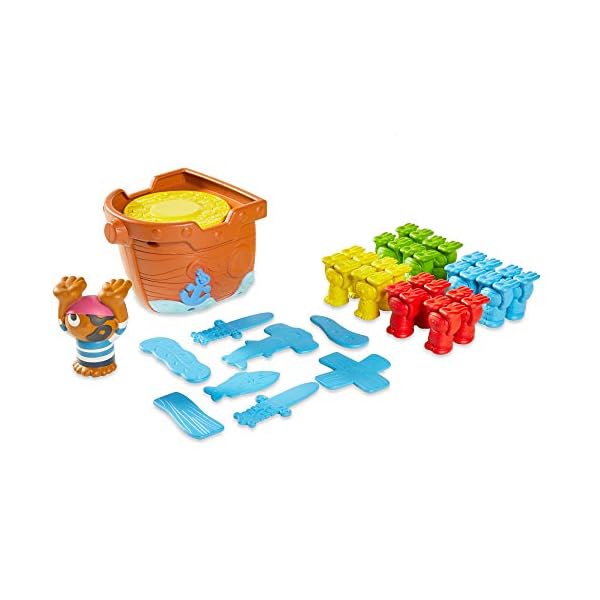 TOMY-games-Pop-Up-Olaf-Childrens-Action-Board-Game-Pile-Up-Pirates-Stacking-Game-Childrens-Action-Board-Game-Family-Preschool-Kids-Game-Action-Game-for-Children-5-6-7-8-Year-Old TOMY games Pop Up Olaf Children's Action Board Game, Family & Preschool Kids Game, Action Game for Children
