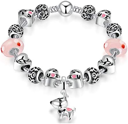 Ladies Jewelry Beaded Bracelet Glass Beads Fashion Pendant DIY Bracelet