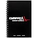 GymPad Workout Planner - A Stylish Workout Journal with Over 25 Useful Resources - Designed and Created by Fitness Professional's - Premium Quality A5 Journal Black (Single)