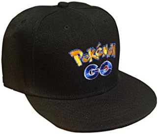 POKEMON GO Embroidered Unisex Baseball Cap (Black)