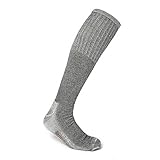 OutdoorMaster Ski Socks - 100% Wool with Warm Plush Lining (Pair)