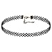 Choker Necklace, Xpatee Women Choker Necklace Set Black Velvet Lace Tattoo Choker Set Girls Stretch Necklace (18 PCS)