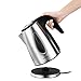 VonShef 1500W 1.7L Brushed Stainless Steel Cordless Jug Kettle