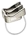 Petzl VERSO, Ultralight Belay/Rappel Device, Titanium,One Size