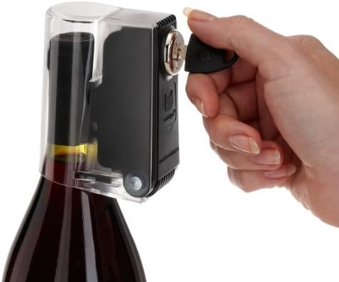 Tantalus bottle lock for home use control access to alcohol single unit by Tantalus