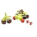 Matchbox Big Boots Dino Adventure Vehicle Playset, 4 x 4
