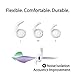 dodocool Ear Hooks Covers Accessories for AirPods, AirPods 2, EarPods, Headphones, Earphones, Earbuds (3 Pairs)