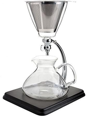 Luxury Yama Silverton Coffee Dripper Hot and Cold Brewer Maker